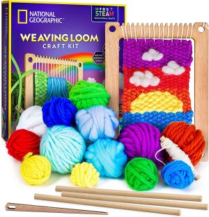 MCA Store - National Geographic Weaving Loom Arts & Crafts Kit
