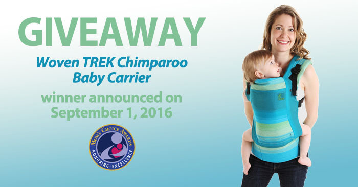 Woven TREK Chimparoo Baby Carrier giveaway (image)