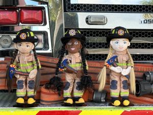 Triple F - Fierce Female Firefighter Plush Dolls