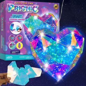 Prismic: Hanging Heart 3D Puzzle Lantern
