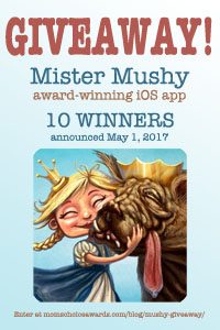 Giveaway! Mister Mushy iOS App! 10 Winners!