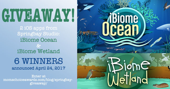 Earth Day Themed Giveaway! iBiome Wetland & iBiome Ocean!