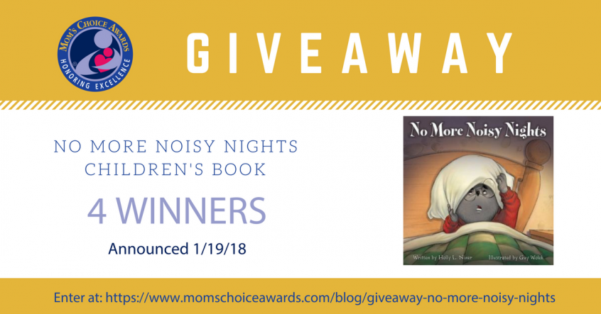 giveaway children's book no more noisy nights