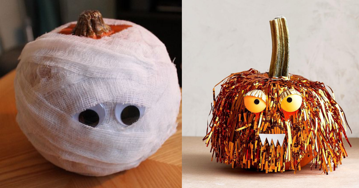 6 of Our Favorite No-Carve Pumpkin Ideas for a Crafty Halloween Season ...