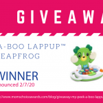 Giveaway: My Peek-a-Boo LapPup™ by LeapFrog