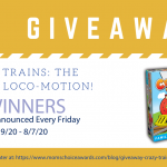 Giveaway: Crazy Trains The Game of Loco-Motion!
