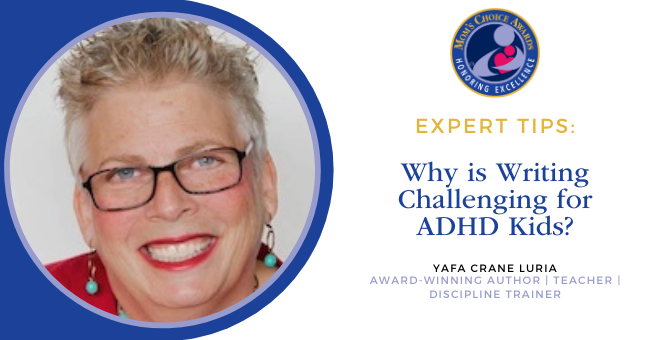 Why writing challenging ADHD kids