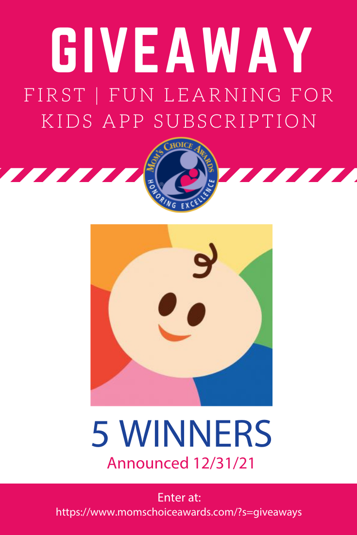Giveaway: First  Fun Learning for Kids App Subscription - Mom's