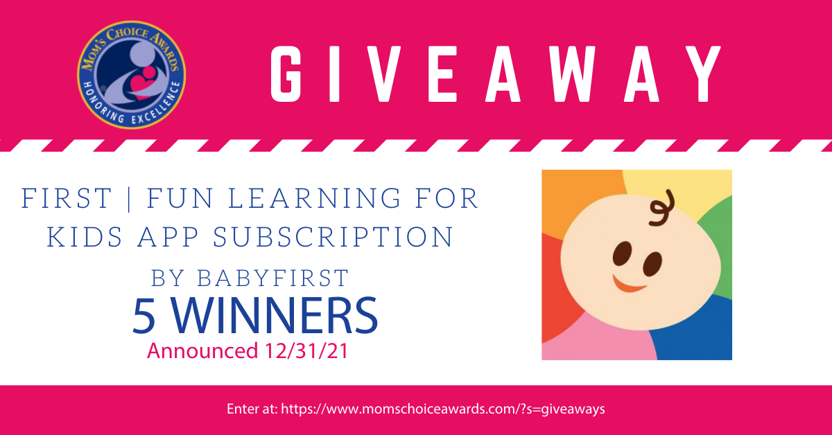 Giveaway: First  Fun Learning for Kids App Subscription - Mom's