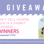 Giveaway: Please Don’t Tell Cooper That Jack is a Rabbit (Signed)