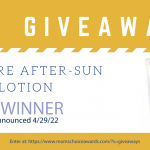 Giveaway: BeeCure After-Sun Lotion