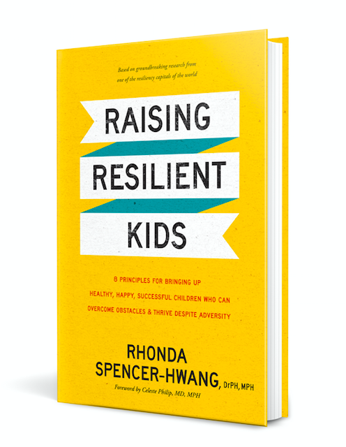 "Raising Resilient Kids" Front Cover. 