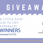 Giveaway: It’s OK Little Rain Cloud to Cry (Paperback)