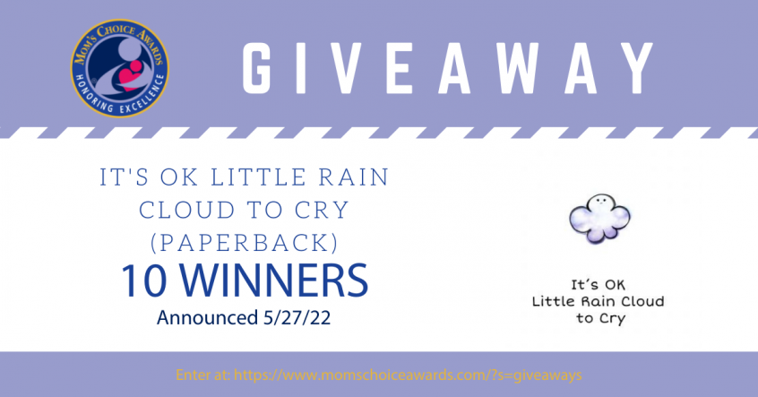 Giveaway It's OK Little Rain Cloud to Cry