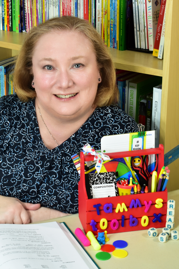Tammy Fortune and her educational resources, "Tammy's Toolbox."