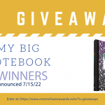 Giveaway: My Big Notebook