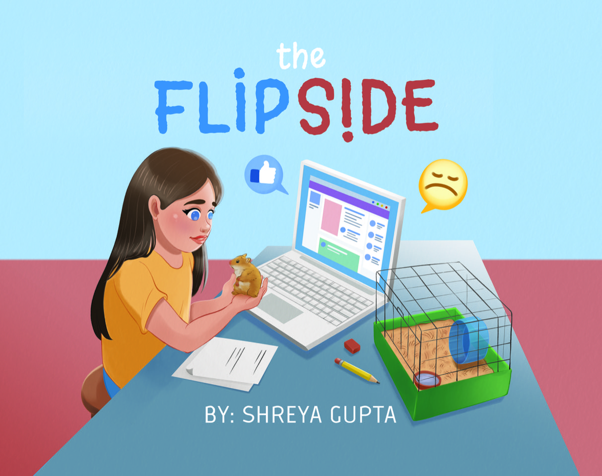 The cover art for the MCA award-winning book, "The Flip Side."