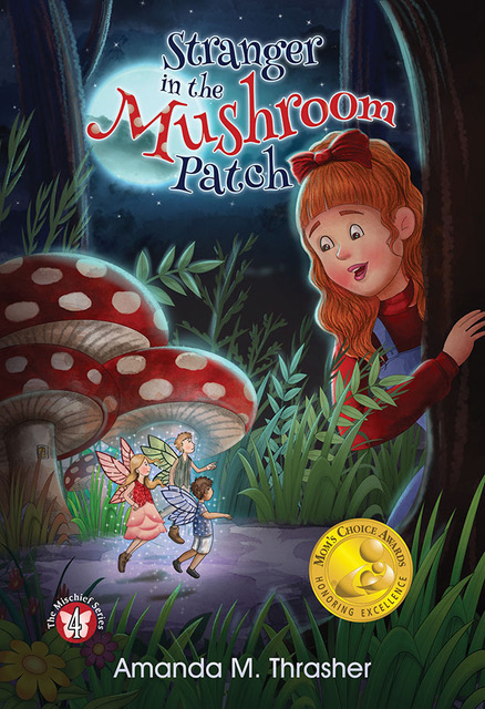 Amanda M. Thrasher's MCA award-winning book, Stranger in the Mushroom Patch!
