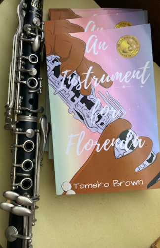 The MCA Award-winning book, An Instrument for Florenda.