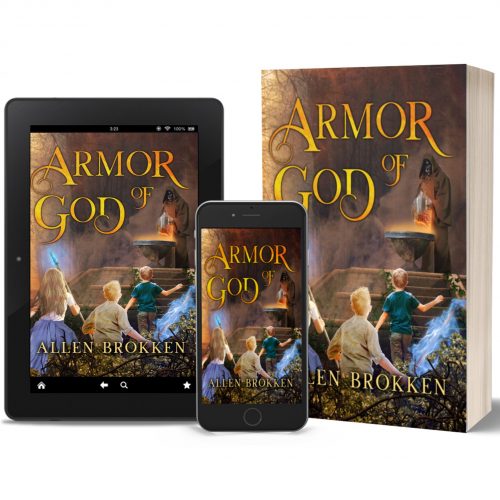 The MCA award-winning book, "Armor of God."