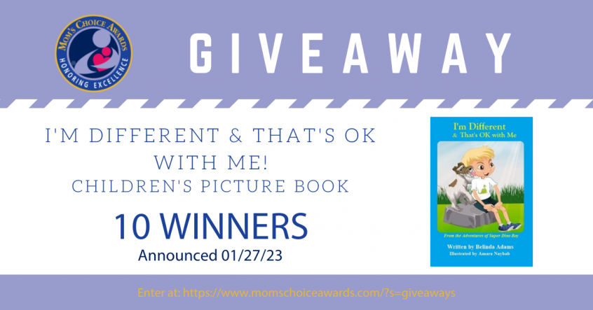 Giveaway: I'm Different & That's OK with Me!