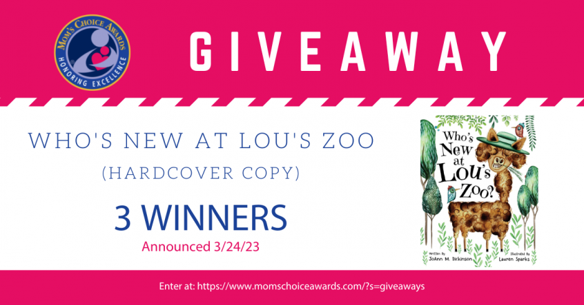 Giveaway: Who's New At Lou's Zoo - Hardcover Copy