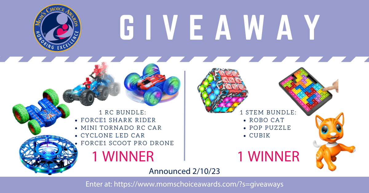Giveaway: Force1 RC & PowerYourFun STEM - Mom's Choice Awards