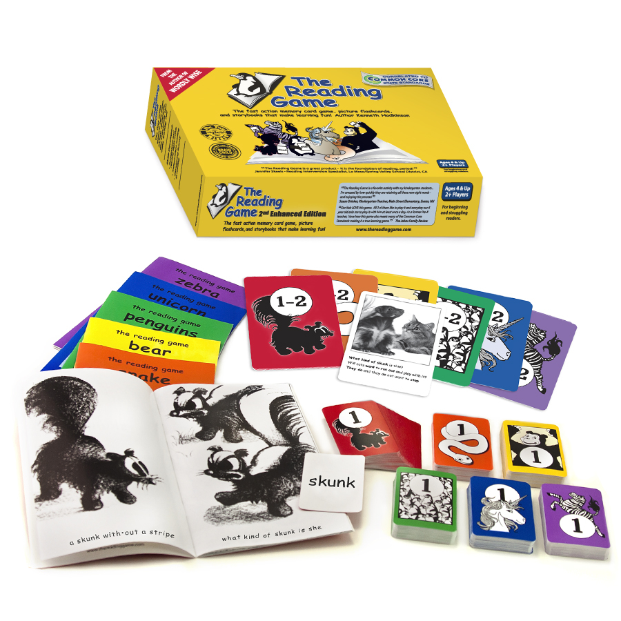 The MCA award-winning educational product, The Reading Game 2nd Edition.