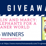 Giveaway: Marcelin and Marcy: Two Elephants For A Cleaner World