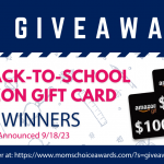Back-to-School Giveaway: $100 Amazon Gift Card