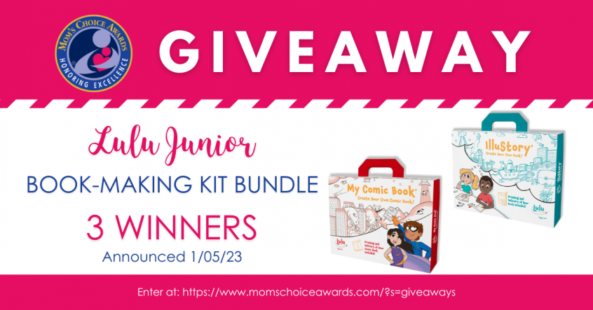 Giveaway: Lulu Junior Book-Making Kit Bundle - Mom's Choice Awards