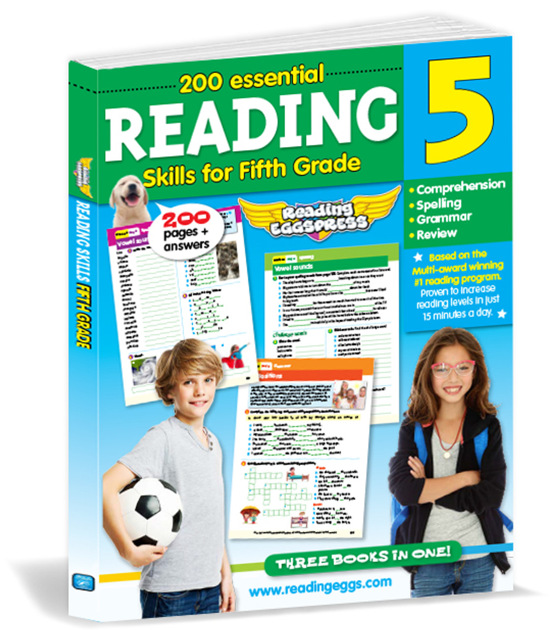 Award-Winning Children's book — 200 Essential Reading Skills for Fifth Grade